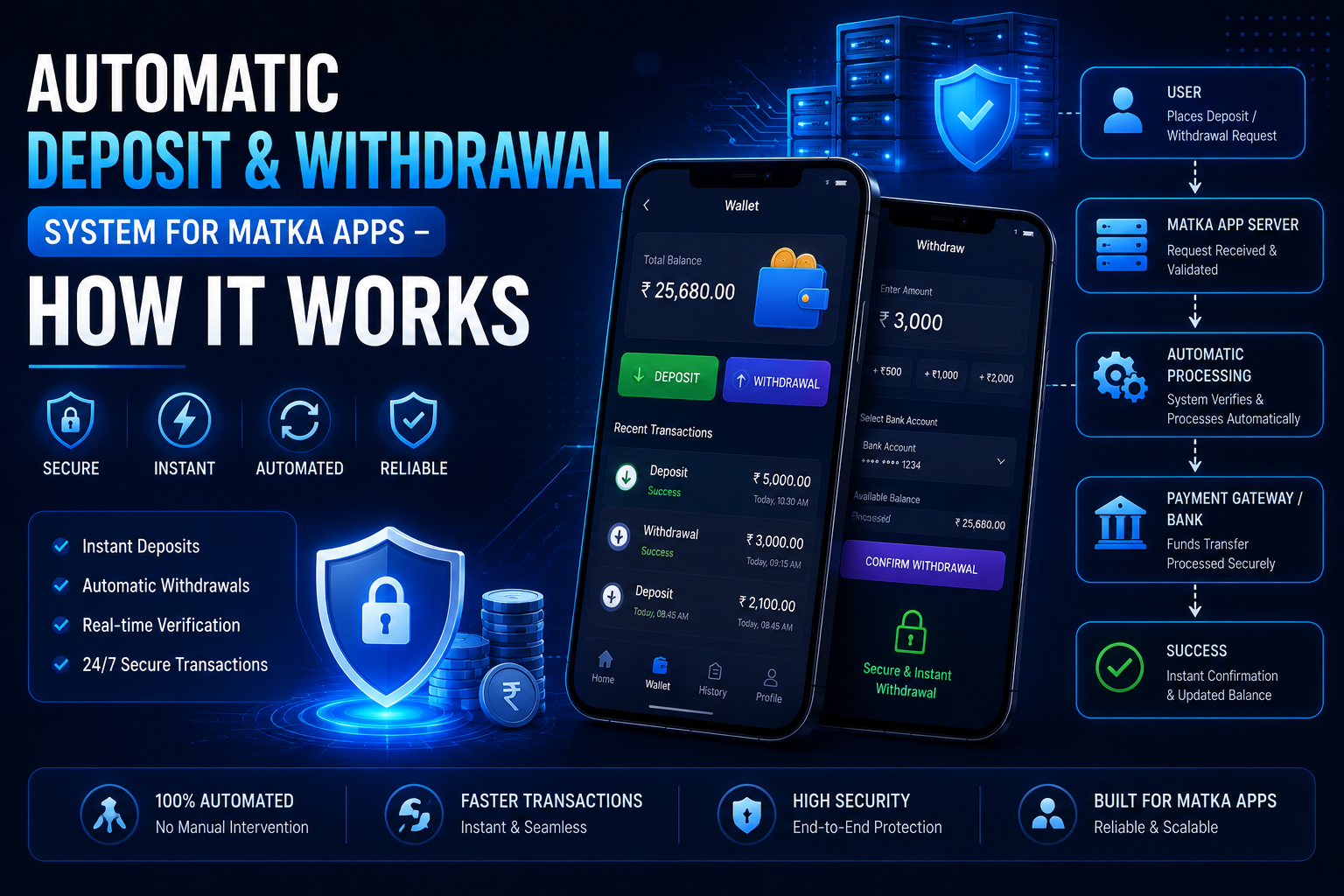 Automatic Deposit & Withdrawal System for Matka Apps – How It Works — blog cover image