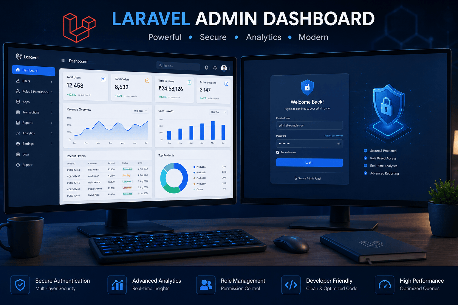 How to Create a Matka Admin Panel on Laravel – Step by Step (2026 Guide) — blog cover image
